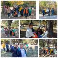 Малките еколози от 3 а и 3 г клас дадоха пример за опазване на природата в парк "Зеления клин" - ОУ Кирил Христов - Стара Загора