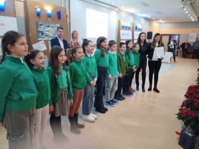 Ученици от ОУ Кирил Христов спечелиха две първи награди за проекти в националния конкурс Посланици на здравето 4