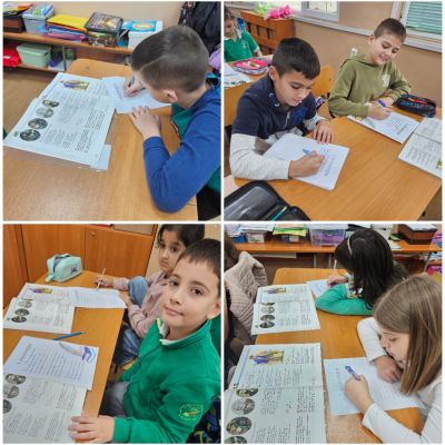 III „г“ клас отбелязаха предстоящия празник 1 ноември - Ден на народните будители 4