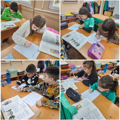 III „г“ клас отбелязаха предстоящия празник 1 ноември - Ден на народните будители 5